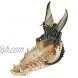 Design Toscano QS91305 Jaw of the Dragon Offering Dish Gothic Statue 9 Inch Polyresin Full Color