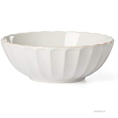 Lenox French Perle Scallop Bowl 0.85 LB White