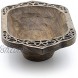 Norse Tradesman Hand-Hewn Bread Bowl Decorative Viking Design 17 Inch