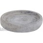Primitive Shallow Wooden Bowl Small Light