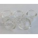 Thick Glass Bowl with Nine Holes Manual Replacement Bowl Pack of 5