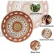 YGTEXIM Woven Wall Basket Decor Woven Bowls Trays Hanging Baskets Outdoor Indoor Bowls For Home Bathroom Table Wall Art. Rustic Woven But Durable Structured Boho Decorations  Gift Products Solo1