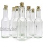 12 Glass Bottles & Corks for Message in a Bottle Invitations & Announcements