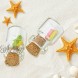 50 Pcs 1ml-extra Mini Tiny Clear Glass Jars Bottles with Cork Stoppers Marrywindix Glass Bottles for DIY Arts & Crafts Projects Decoration Party Favors