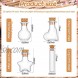 52 Pieces Mini Glass Jars Bottles with Corks of Various Shapes 13 Styles Wishing Bottles Floating Bottles Tiny Jars Bottle Mini Storage Bottle with Cork Stopper for Wedding Birthday Party Decoration