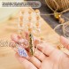80 Pieces Wishing Bottle Glass Cork Bottles Tiny Wishing Drifting Bottle Mini Small Glass Jars Bottles 8 Shapes for Wedding Party DIY Decoration Bead Containers Arts and Crafts DIY Projects