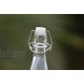 Bormioli Rocco Swing Top Glass Bottles 8.5 Ounce Set of 4