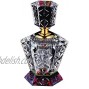 Creative Crystal Perfume Bottle Empty Glass Carving Process Can Fill 12Ml