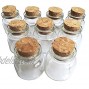 Luo House 10PCS 15ml Cute Small Cork Stopper Glass Bottle Vials Jars with Cork 30x40mm