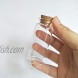 Luo House 10pcs 30ml Cork Stopper Glass Bottle Vials Jars with Cork Wishing Bottle Wedding Favor 30x70mm