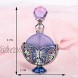 YU FENG Vintage Perfume Bottles Empty Refillable Butterfly Pattern Restoring Ancient Antique （7ml）