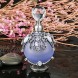 YUFENG Restoring Ancient Ways Hollow-Out Rattan Flower Perfume Bottles Empty Refillable Purple