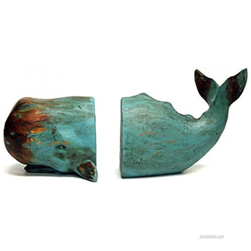 Contrast Resin Sperm Whale Bookends