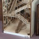 suruim Wooden Magic School Spiral Staircase Book Nook Inserts Art Bookends DIY Bookshelf Decor Stand Decoration Fairy Garden Miniatures Home Decoration Accessories