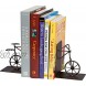 Trademark Innovations 8 Metal Bicycle Bookends Set Vintage Style
